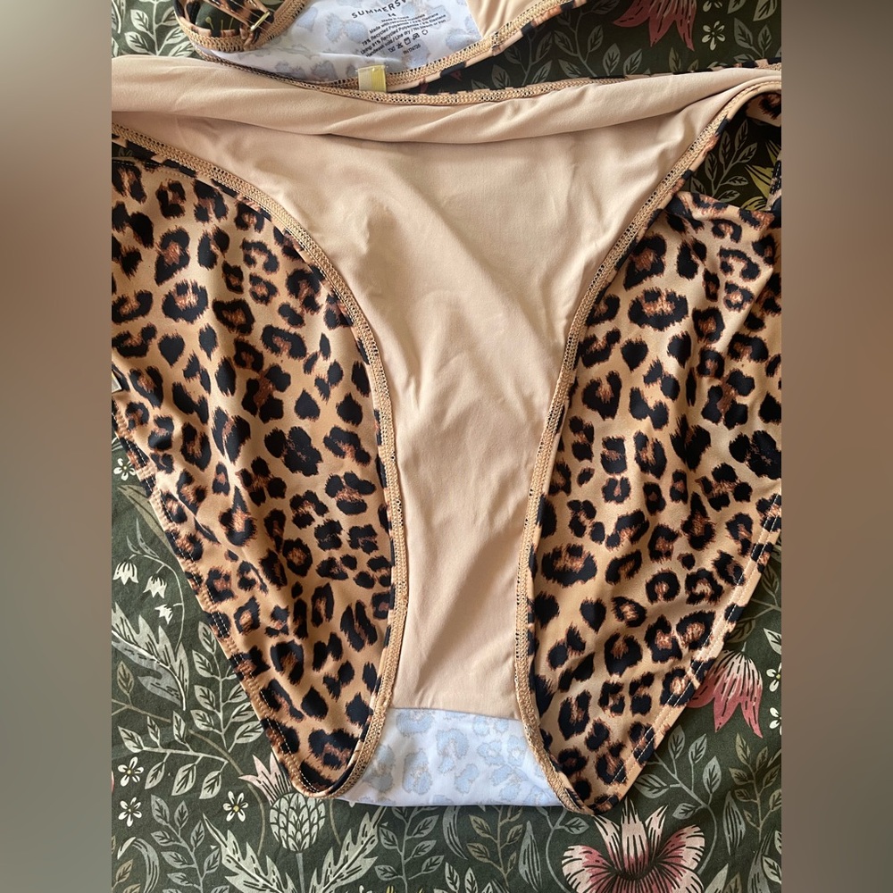 NWOT Summersalt Leopard Bikini - Picture 7 of 7
